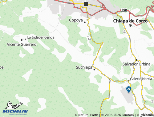MICHELIN Pacu map - ViaMichelin