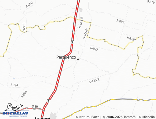 Mappa MICHELIN Perquenco - ViaMichelin