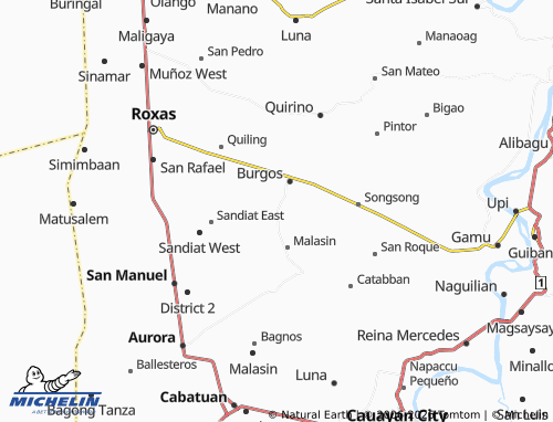 Mappa MICHELIN Caliguian - ViaMichelin