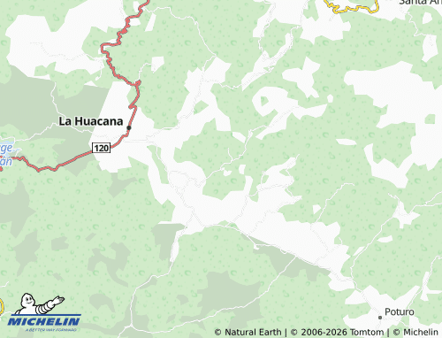 Mappa MICHELIN Los Copales - ViaMichelin