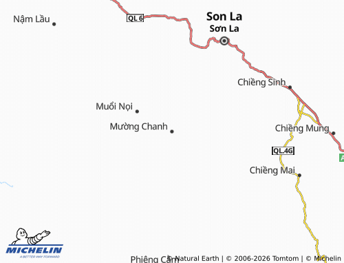 Mapa MICHELIN Mường Chanh - ViaMichelin