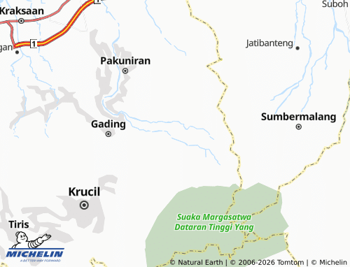 Mapa MICHELIN Batur - ViaMichelin