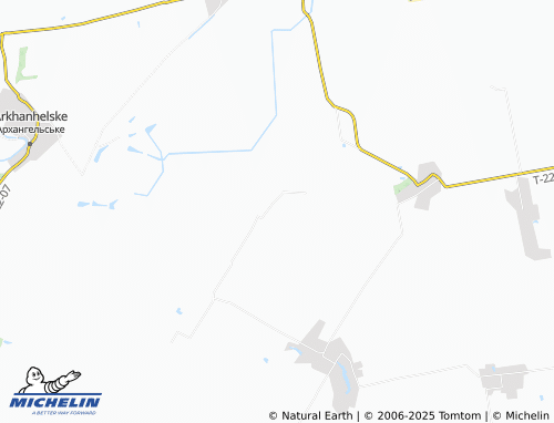 MICHELIN Kostyrka map - ViaMichelin