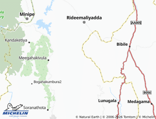 Mapa MICHELIN Polwatta - ViaMichelin