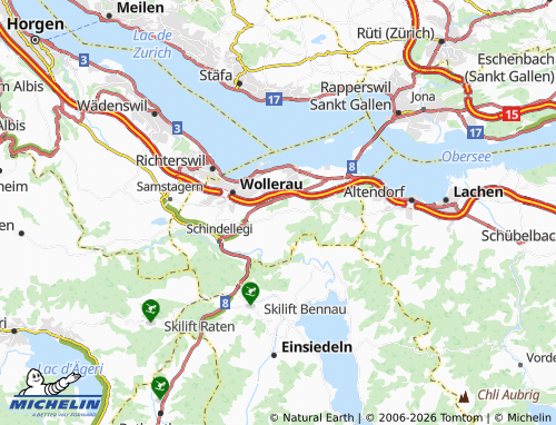 Mappa MICHELIN Feusisberg - ViaMichelin