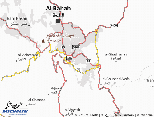MICHELIN-Landkarte al-Tafeer - ViaMichelin