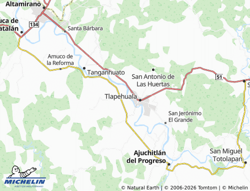 Mapa MICHELIN Coral Falso Centro - ViaMichelin