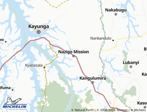Mappa MICHELIN Nazigo Mission - ViaMichelin