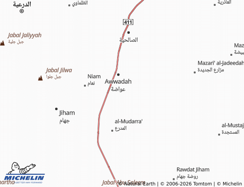 Carte MICHELIN Sarourah - ViaMichelin