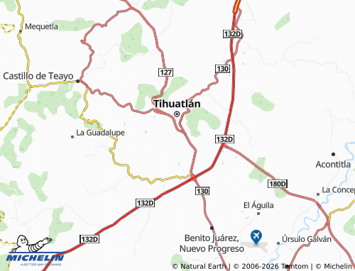 Mapa MICHELIN Fernando Gutiérrez Barrios - ViaMichelin