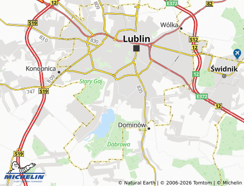 Mapa MICHELIN Wrotków - ViaMichelin
