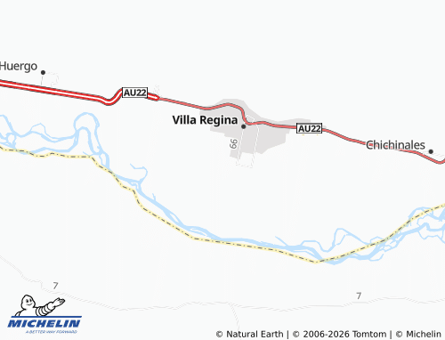 Mappa MICHELIN Barrio Santa Rita - ViaMichelin