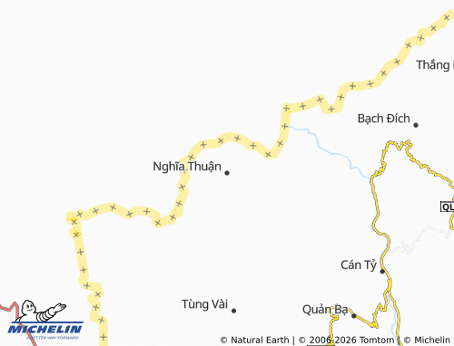 Mappa MICHELIN Nghĩa Thuận - ViaMichelin
