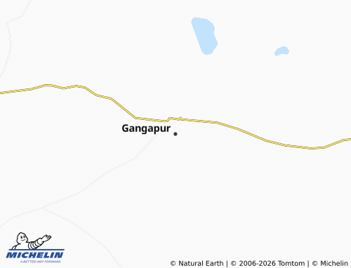 Mappa MICHELIN Gangapur - ViaMichelin