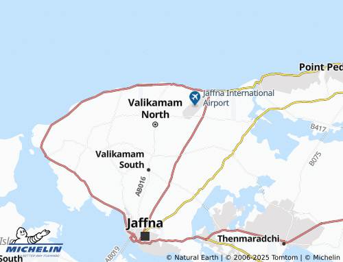 MICHELIN Erlalai North map - ViaMichelin