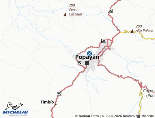 Mapa MICHELIN Villa de Occidente - ViaMichelin