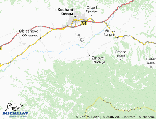 Mapa MICHELIN Morodvis - ViaMichelin