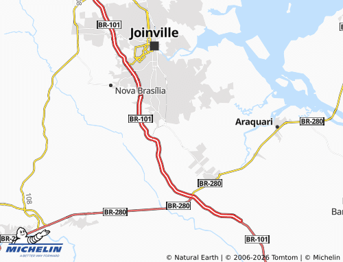 Carte MICHELIN Itinga - ViaMichelin