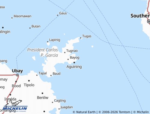 MICHELIN Kabangkalan map - ViaMichelin