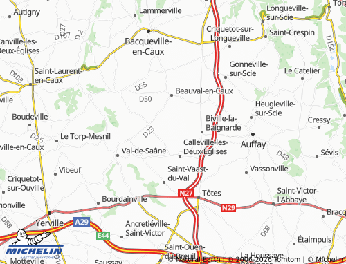Mapa MICHELIN Bosc-Renoult - ViaMichelin