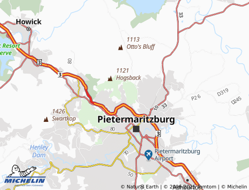 MICHELIN Kingston Park map - ViaMichelin