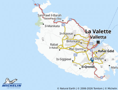 Mappa MICHELIN L-Imtarfa - ViaMichelin
