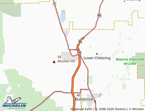 Mapa MICHELIN Muchea - ViaMichelin