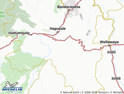 Mappa MICHELIN Moraketiya - ViaMichelin