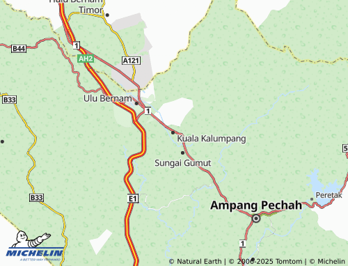 MICHELIN Taman Desa Merpati map - ViaMichelin