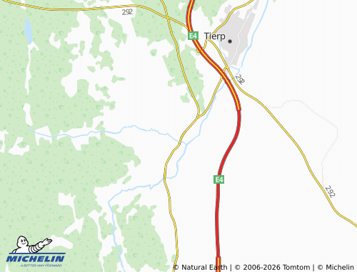 Carte MICHELIN Tierps Kyrkby - ViaMichelin