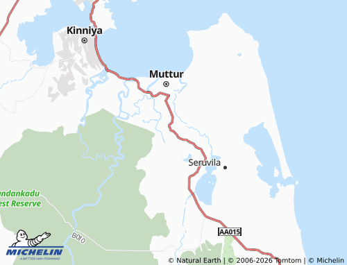 Kaart MICHELIN Iruthayapuram - ViaMichelin