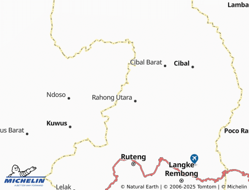 MICHELIN Bangka Ruang map - ViaMichelin