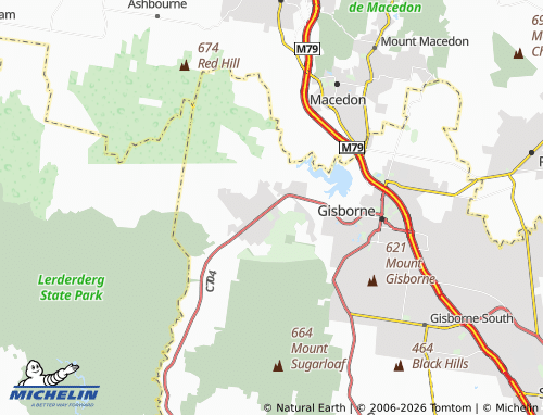 Mappa MICHELIN Bullengarook - ViaMichelin