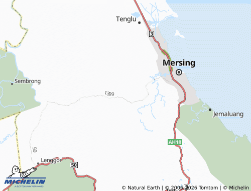 Carte MICHELIN Felda Nitar Timur - ViaMichelin