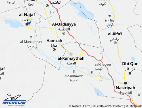 Mapa MICHELIN al-Rumaythah - ViaMichelin