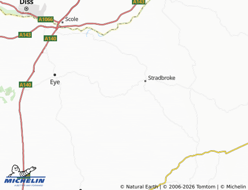 Carte MICHELIN Horham - ViaMichelin