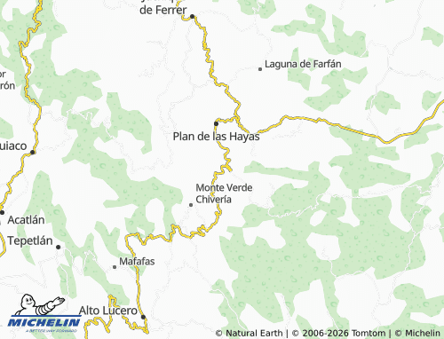 Mapa MICHELIN Rancho Nuevo - ViaMichelin