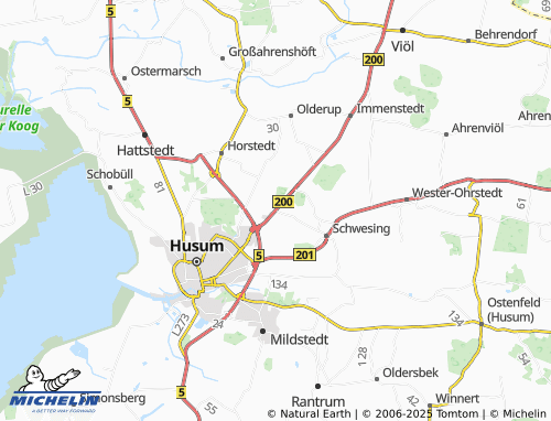 MICHELIN-Landkarte Augsburg - ViaMichelin
