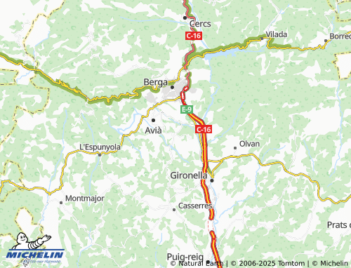 MICHELIN Graugés map - ViaMichelin