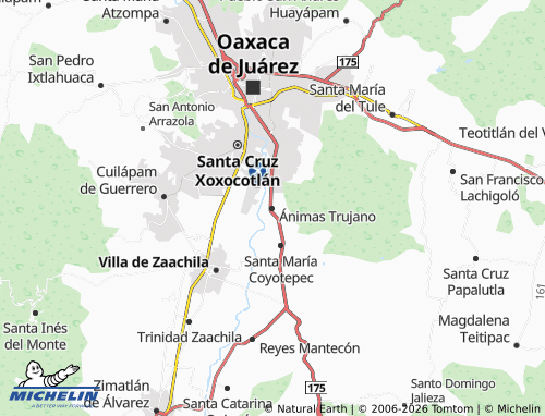 MICHELIN Ánimas Trujano map - ViaMichelin