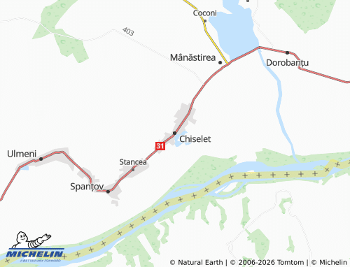 Mapa MICHELIN Chiselet - ViaMichelin