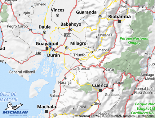 Mappa MICHELIN El Triunfo - ViaMichelin