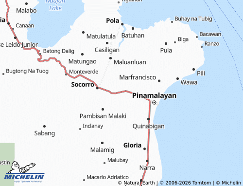 Mappa MICHELIN Bangbang - ViaMichelin