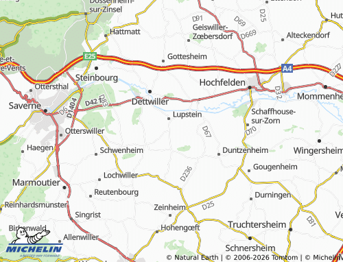 Mapa MICHELIN Littenheim - ViaMichelin