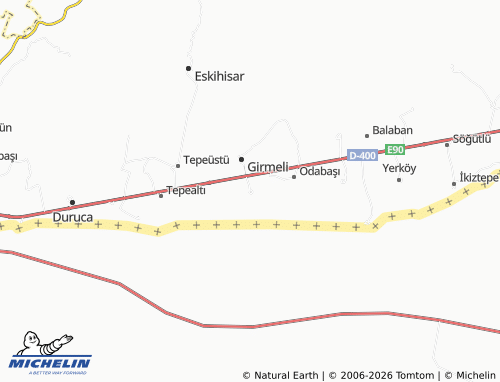 Mappa MICHELIN Kantar - ViaMichelin
