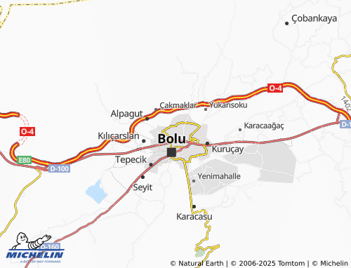 Mapa MICHELIN Kültür - ViaMichelin