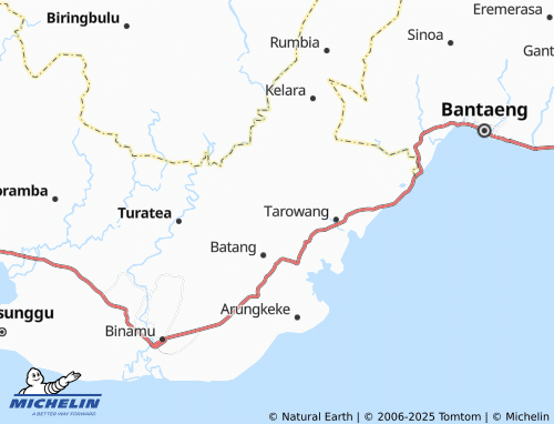MICHELIN Bontoraya map - ViaMichelin