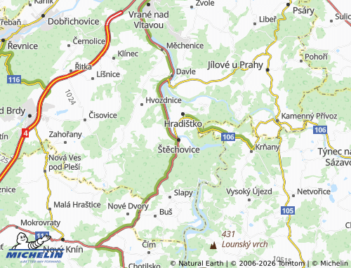 Kaart MICHELIN Brunšov - ViaMichelin