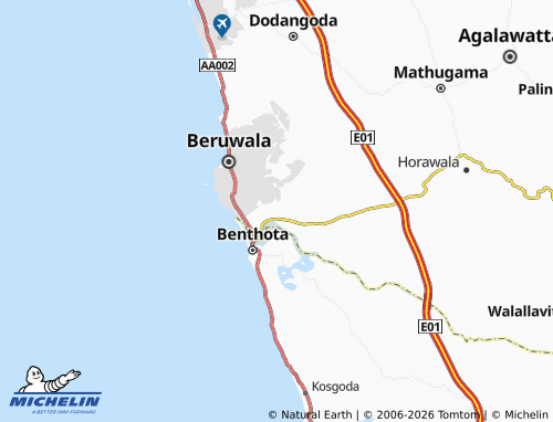 Mappa MICHELIN Pathirajagoda - ViaMichelin