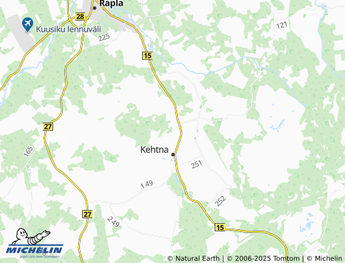 MICHELIN Metsaääre map - ViaMichelin